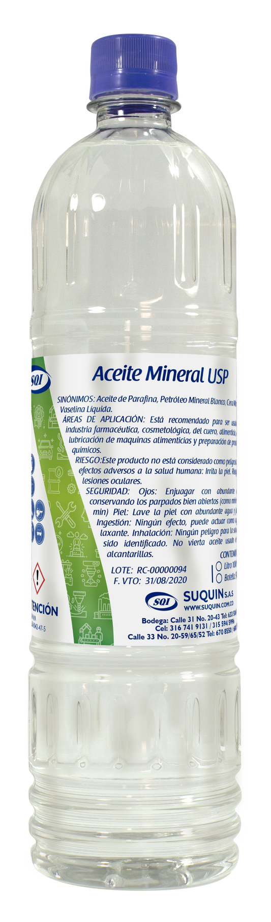 Aceite Mineral USP