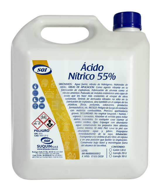 Ácido Nítrico 55%