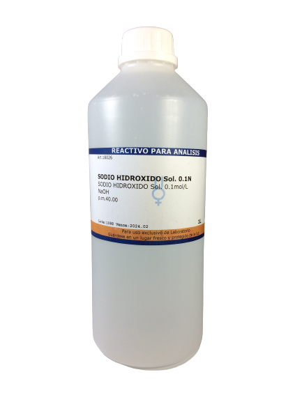 Hidróxido de Sodio 0.1 mol/l