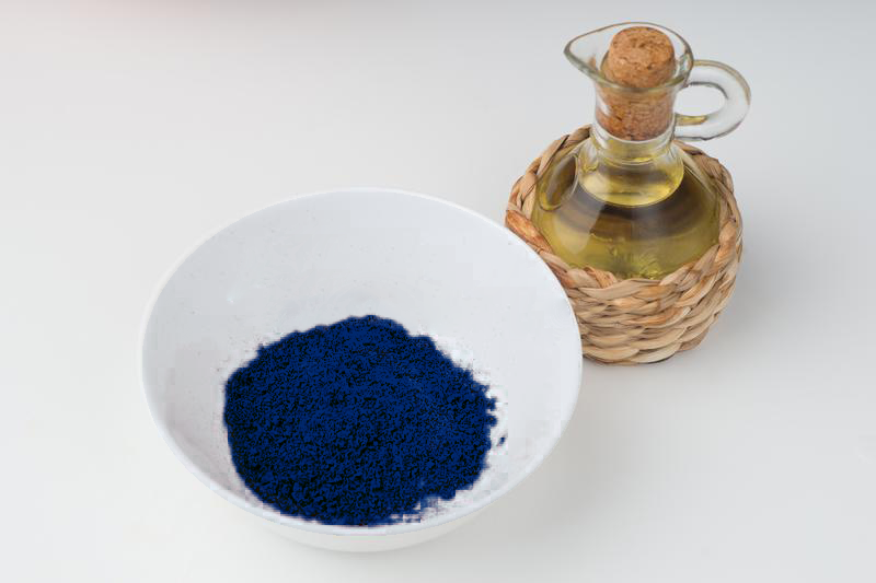 Color Azul a la grasa