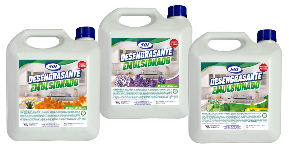 Desengrasante Emulsionado