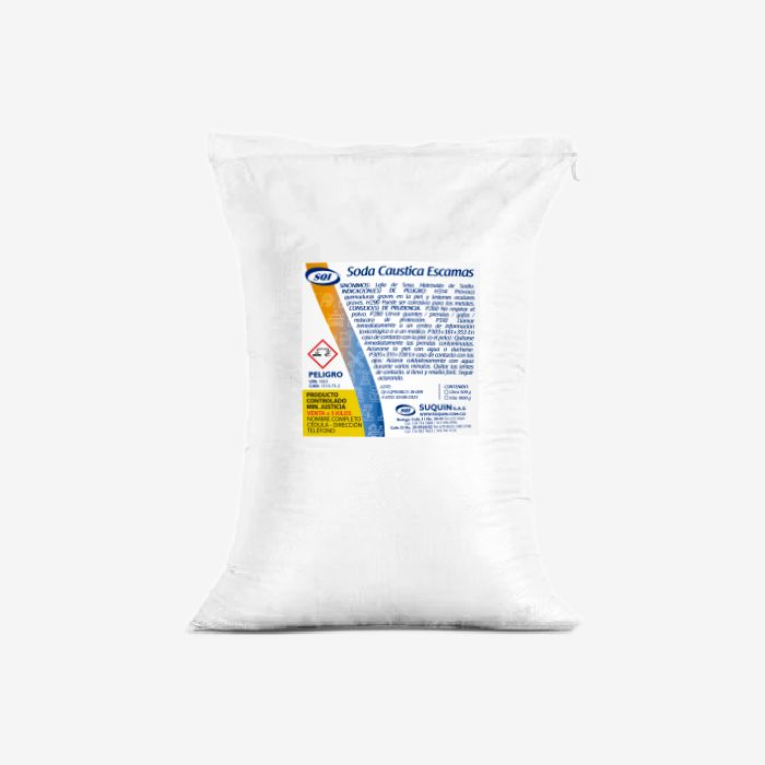 Soda Caustica Escamas 99%