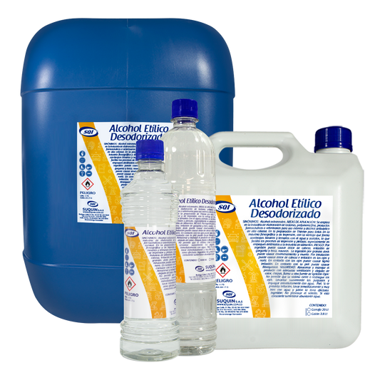 Alcohol Etílico Desodorizado Extra Neutro