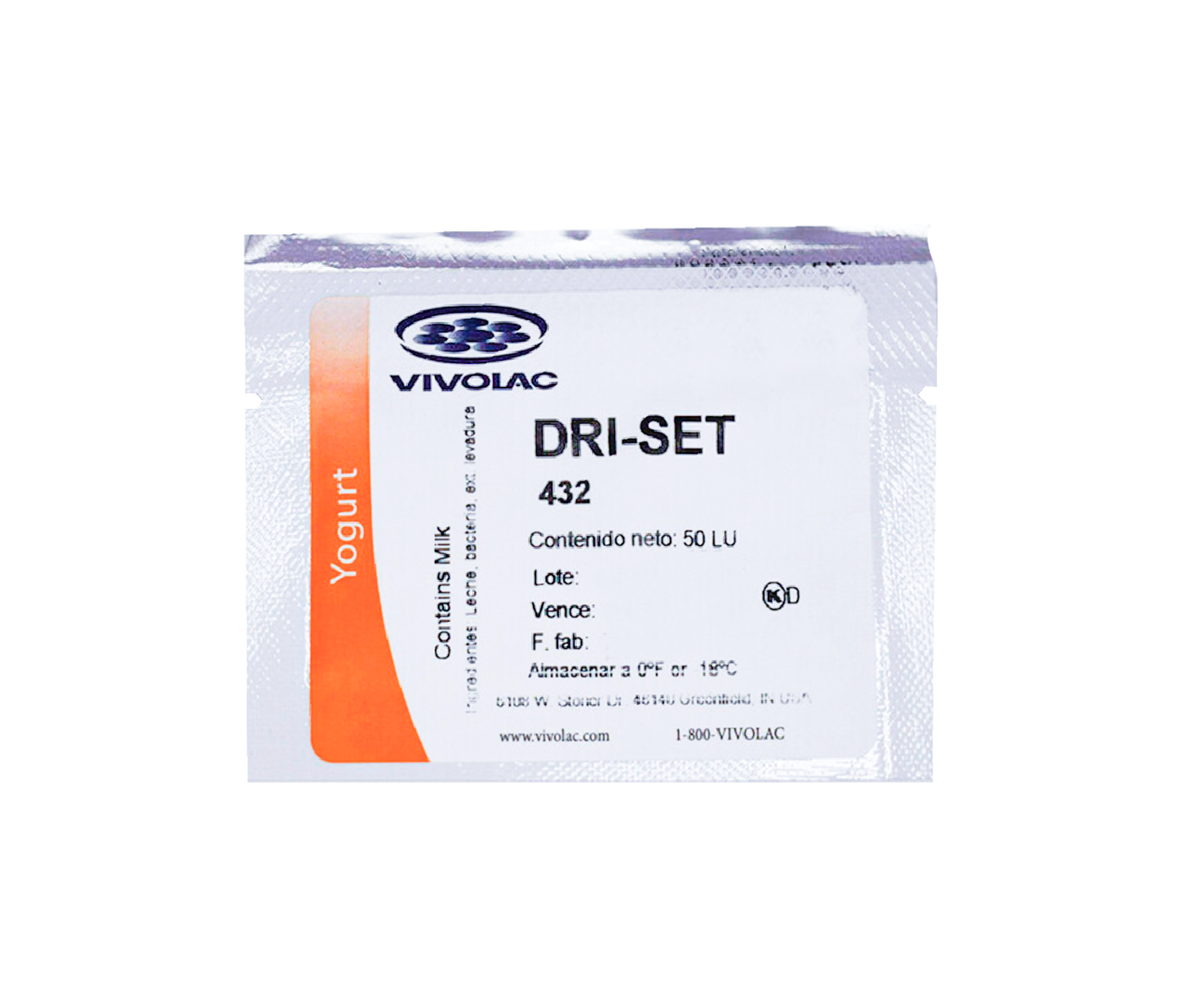 Cultivo Yogurt DRI-SET 5 LU