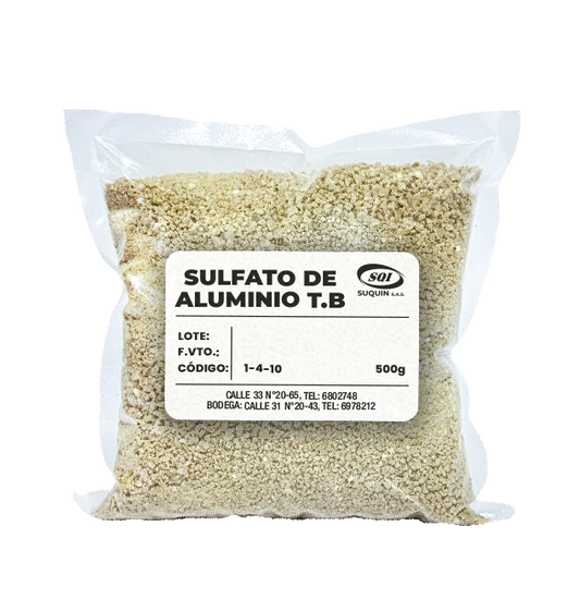 Sulfato de Aluminio Tipo B- Sólido