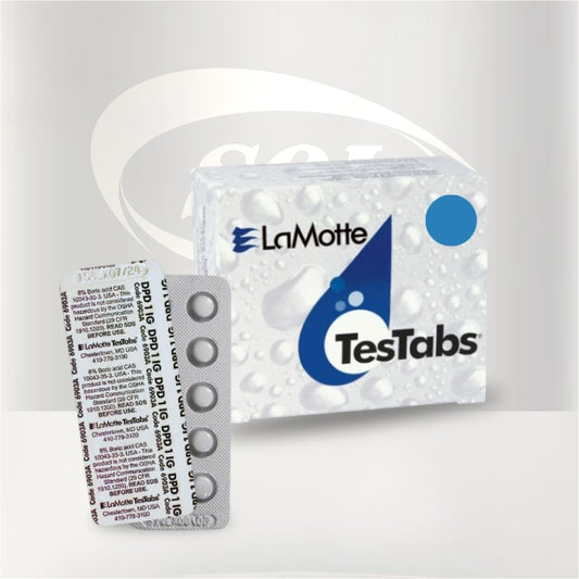Pastillas DPD R1 para la medición rápida y precisa de cloro libre en agua. Ideales para laboratorios, piscinas y tratamiento de agua.