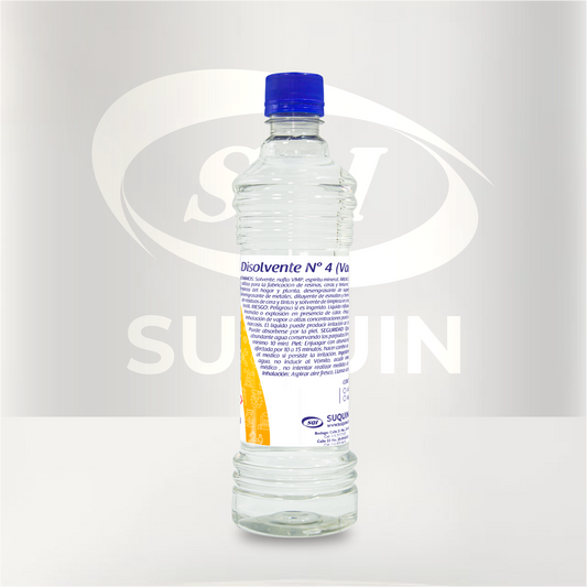 Varsol Disolvente No. 4, solvente industrial para dilución de pinturas, limpieza, desengrase y diversas aplicaciones químicas.