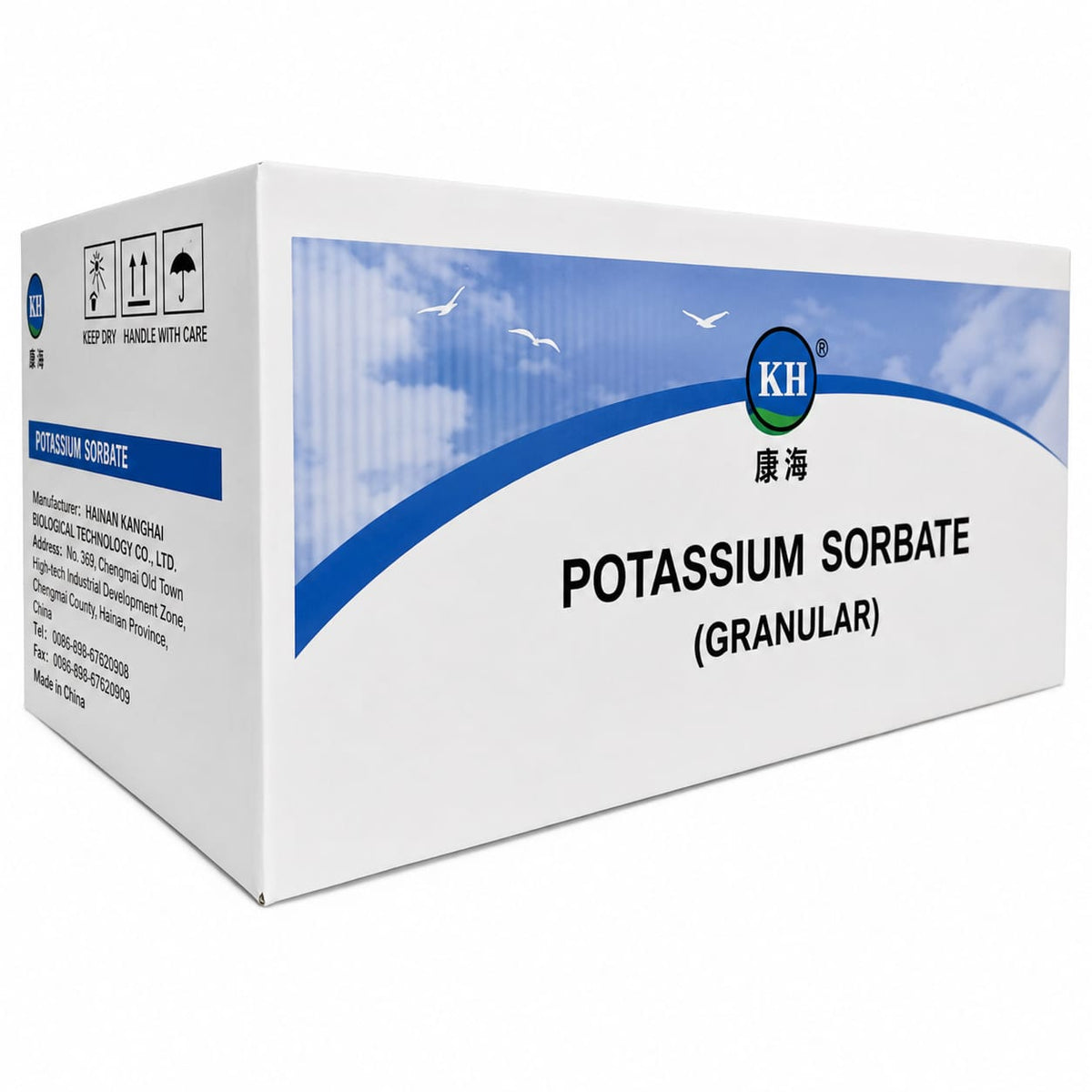 Sorbato de Potasio, conservante alimentario de alta calidad para alimentos, cosméticos y formulaciones farmacéuticas.