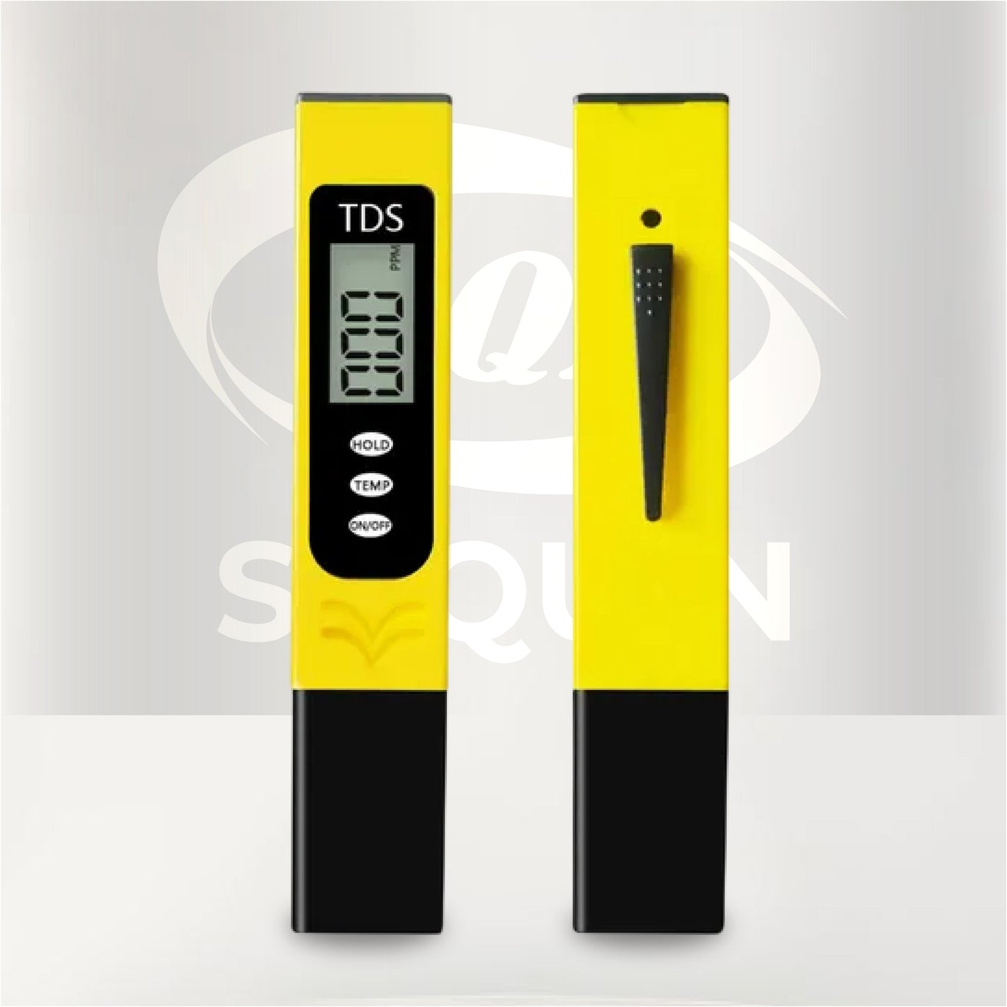 Medidor TDS digital portátil para medir sólidos disueltos totales y controlar la calidad del agua.
