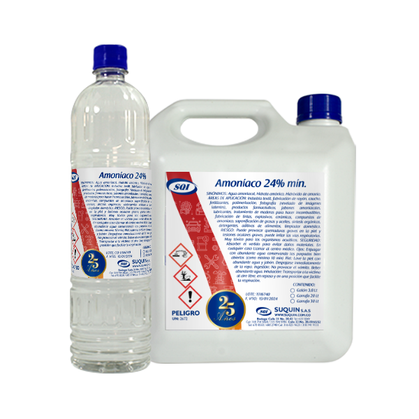 amoniaco agua amoniacal quimico suquin