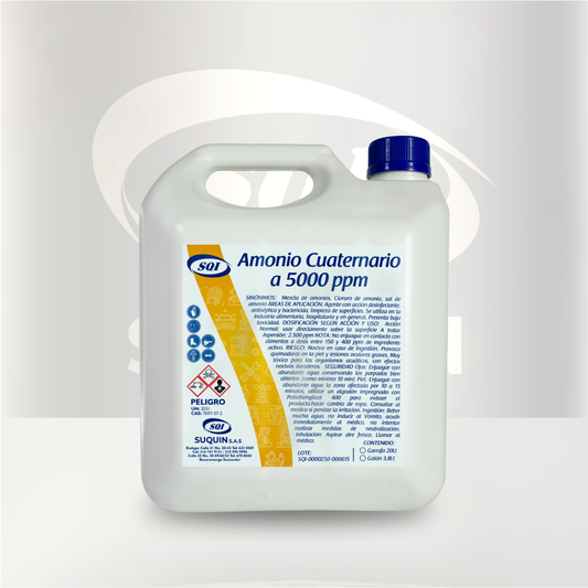 Amonio Cuaternario 5000 ppm