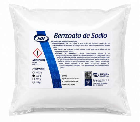 Su función principal es inhibir el crecimiento de bacterias, levaduras y hongos, prolongando la vida útil de productos líquidos y semilíquidos como bebidas, salsas, jarabes, cremas y lociones.