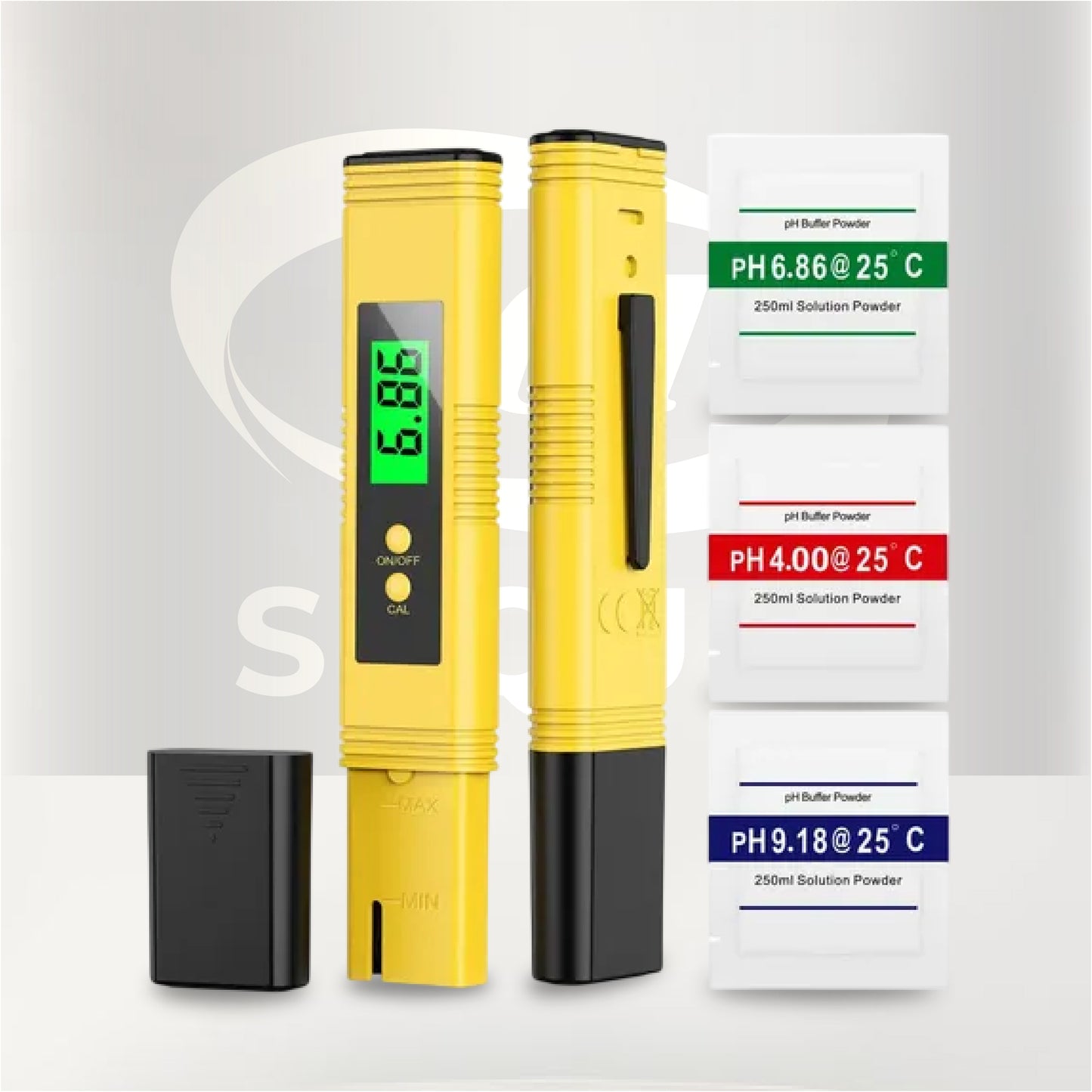 pH metro de bolsillo digital para medición precisa del pH en agua, laboratorios, piscinas, hidroponía y aplicaciones industriales.