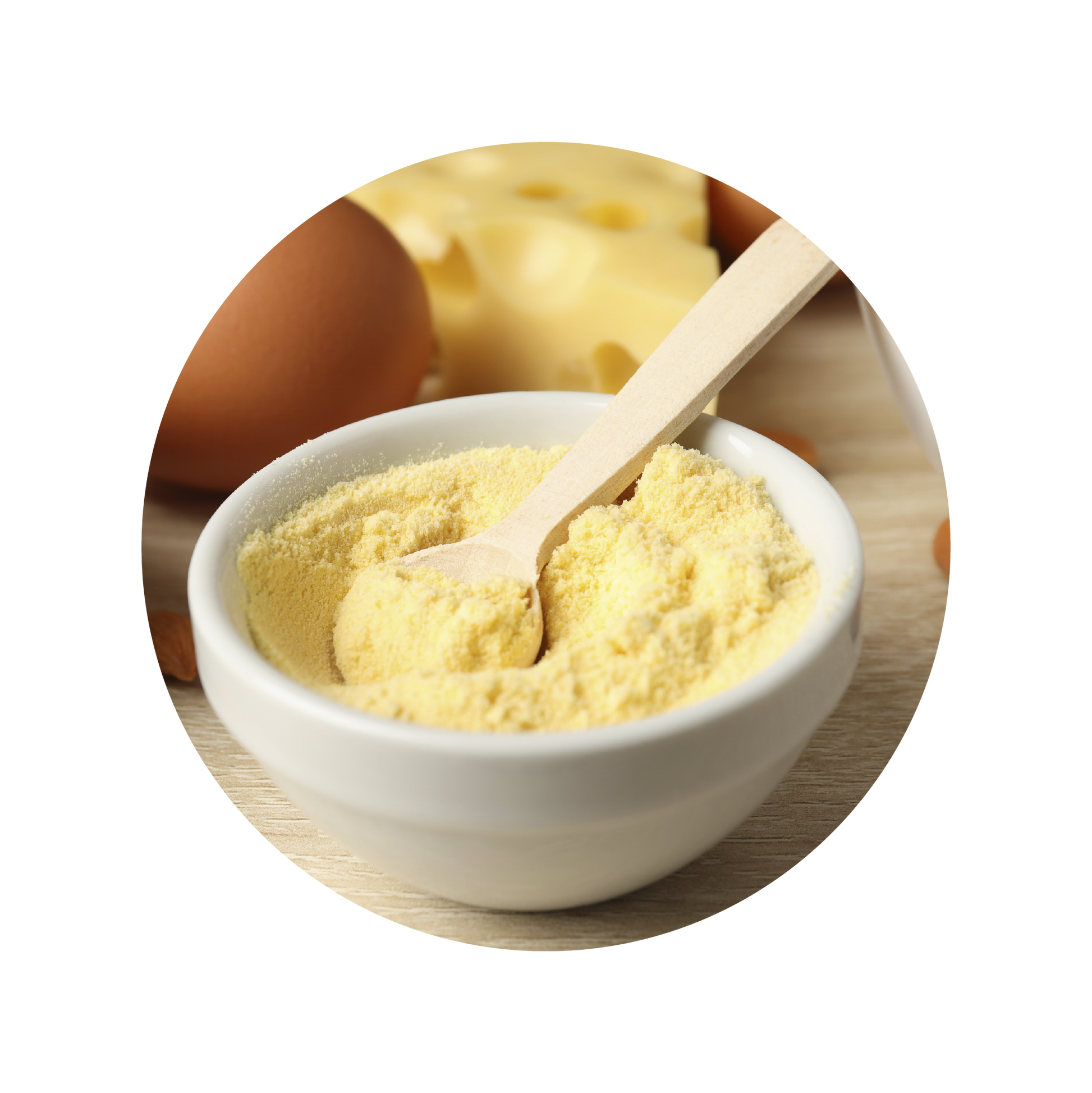 El Sazonador de Queso es una mezcla en polvo con alto impacto de sabor lácteo y notas cremosas tipo cheddar