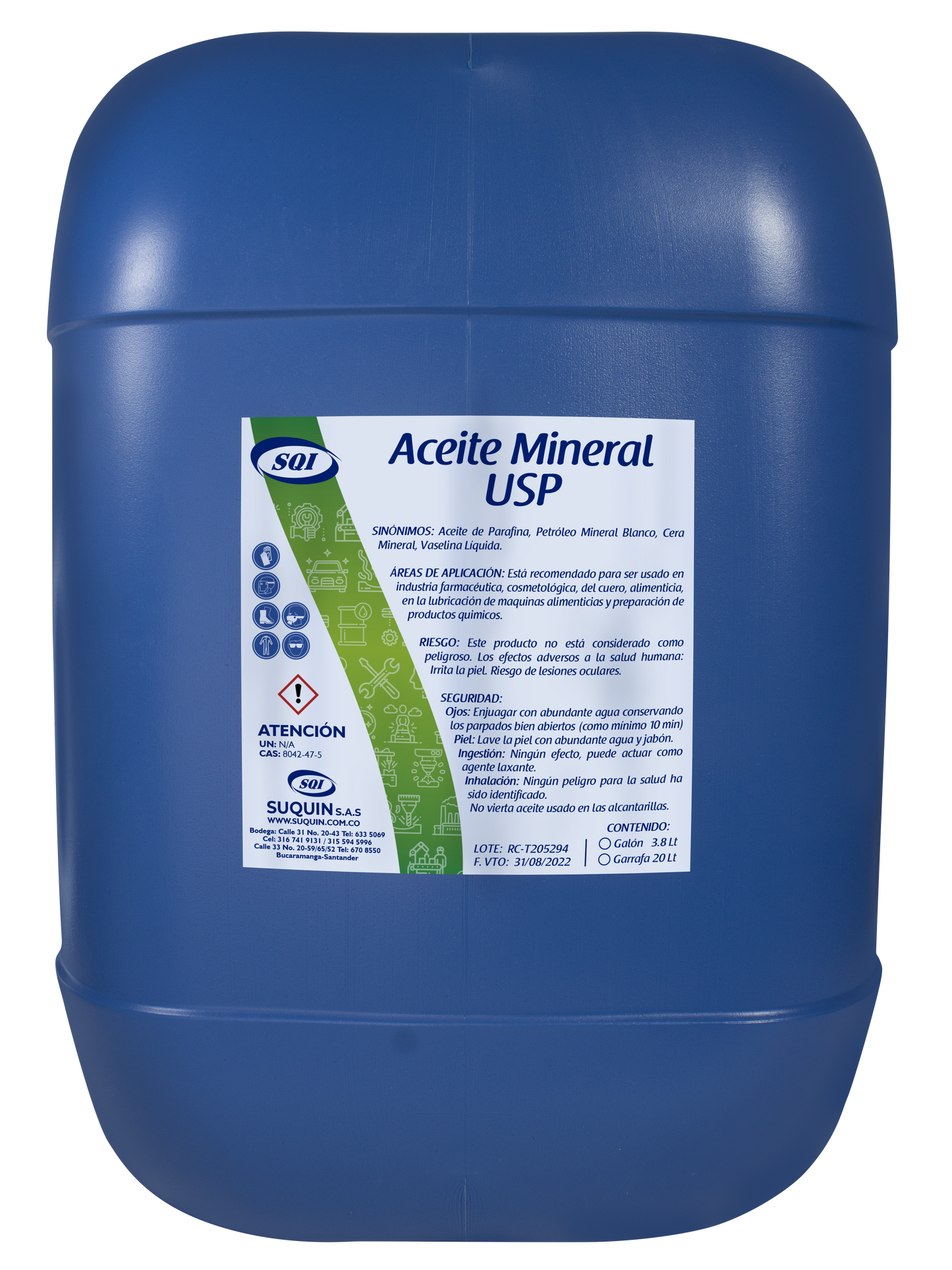Aceite Mineral USP