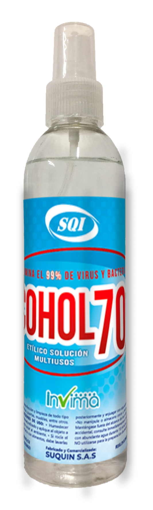 Alcohol Etílico Solución 70%