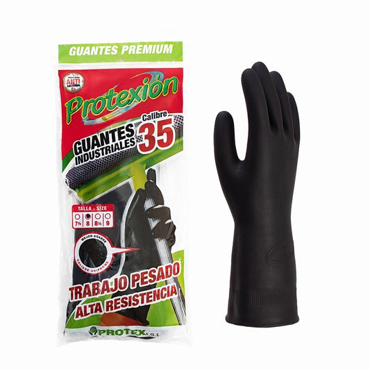 Guante Industrial Bicolor C-35