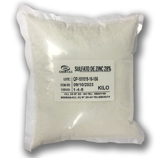 Sulfato de Zinc 28%