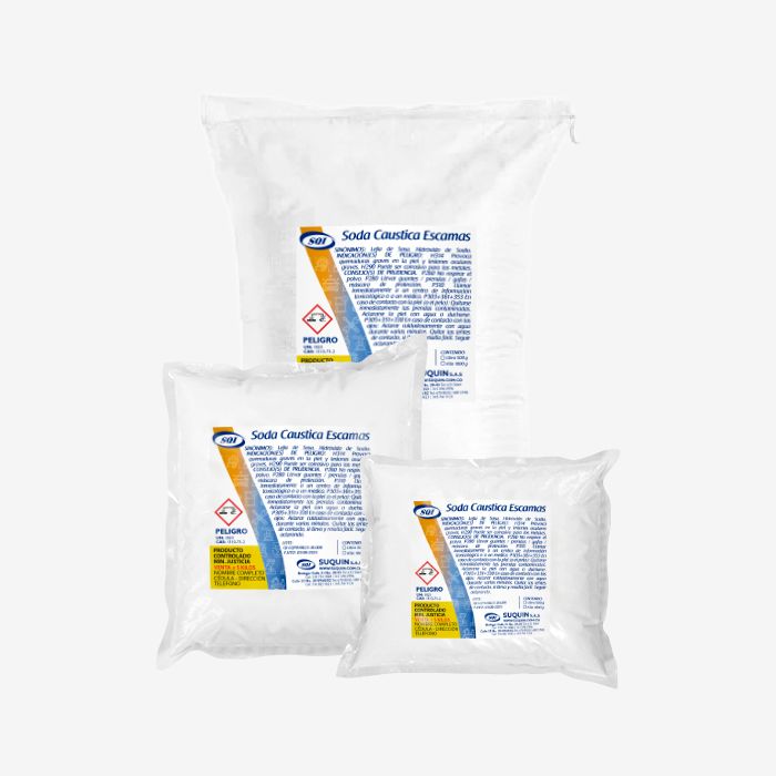 Soda Caustica Escamas 99%