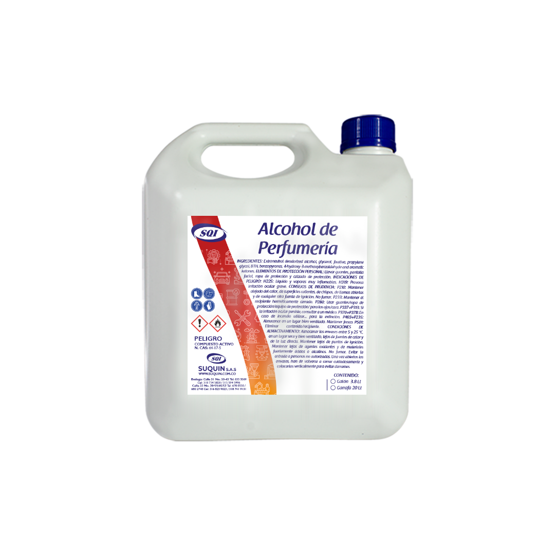 Alcohol Perfumería