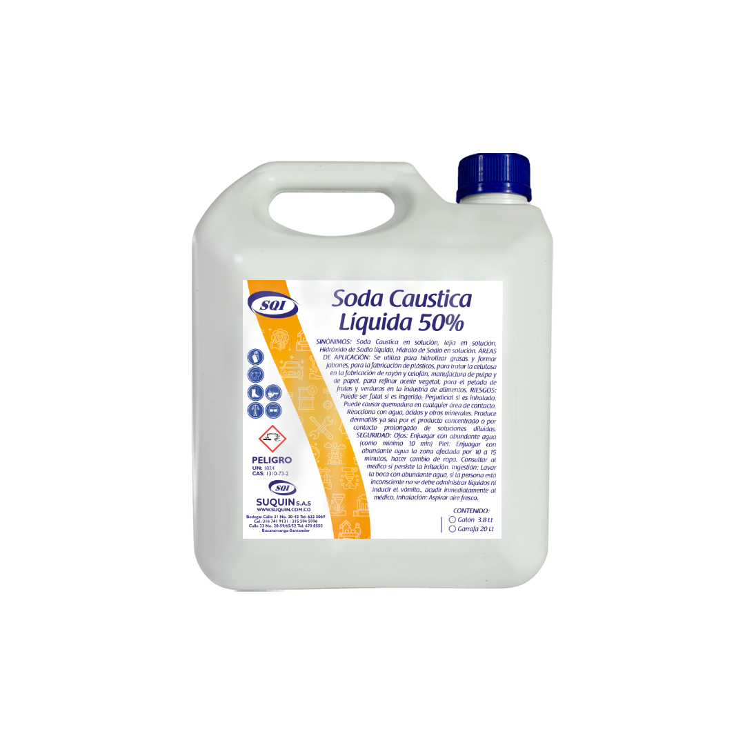 Soda Caustica Liquida 50%