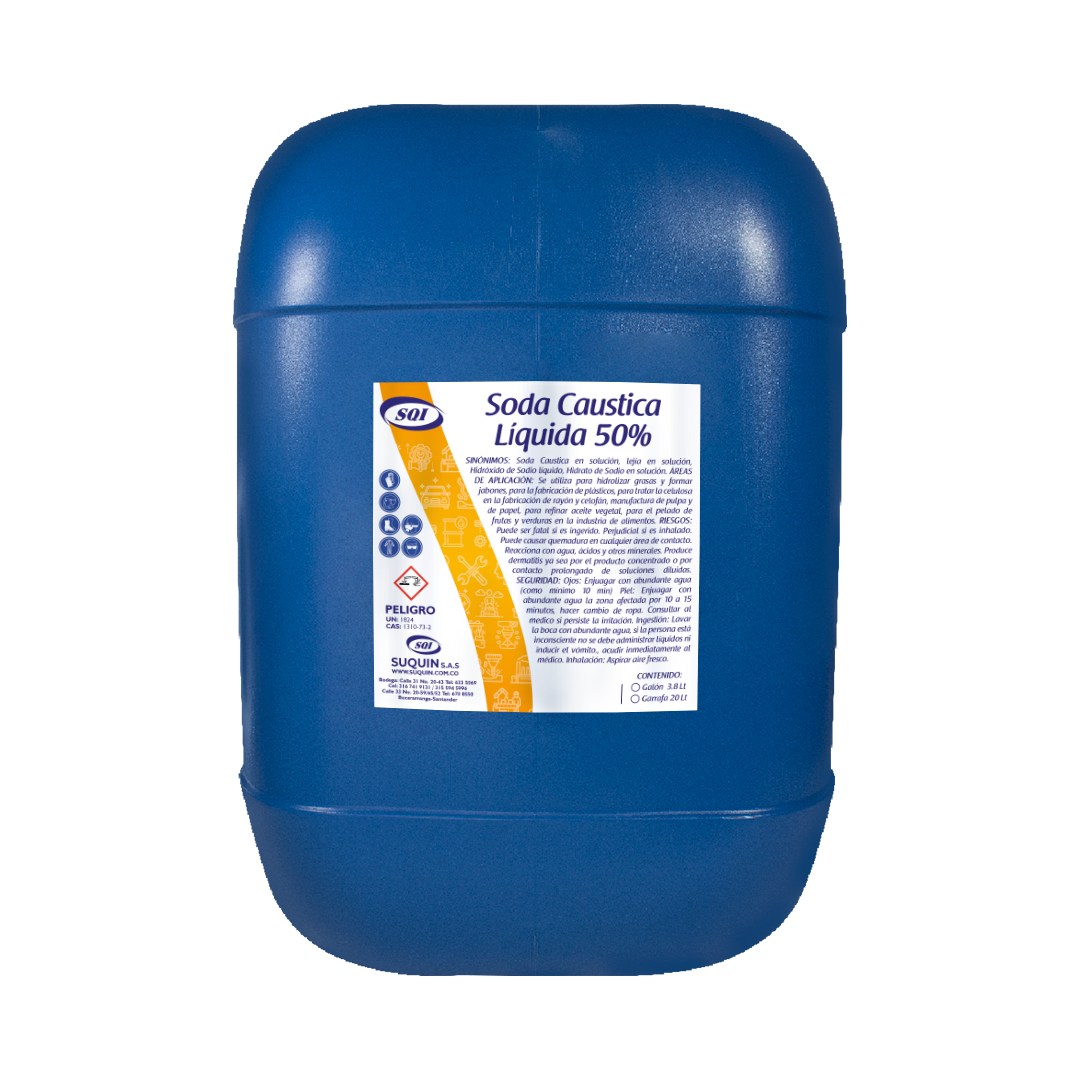 Soda Caustica Liquida 50%