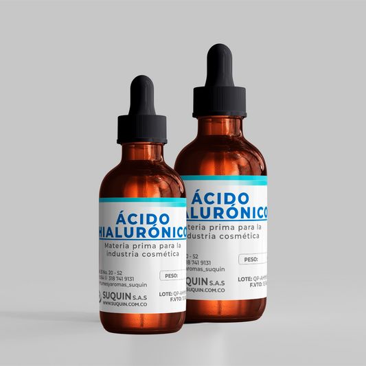 Ácido Hialurónico de alta calidad para formulaciones cosméticas, cremas, sérums, geles y productos para el cuidado de la piel.

