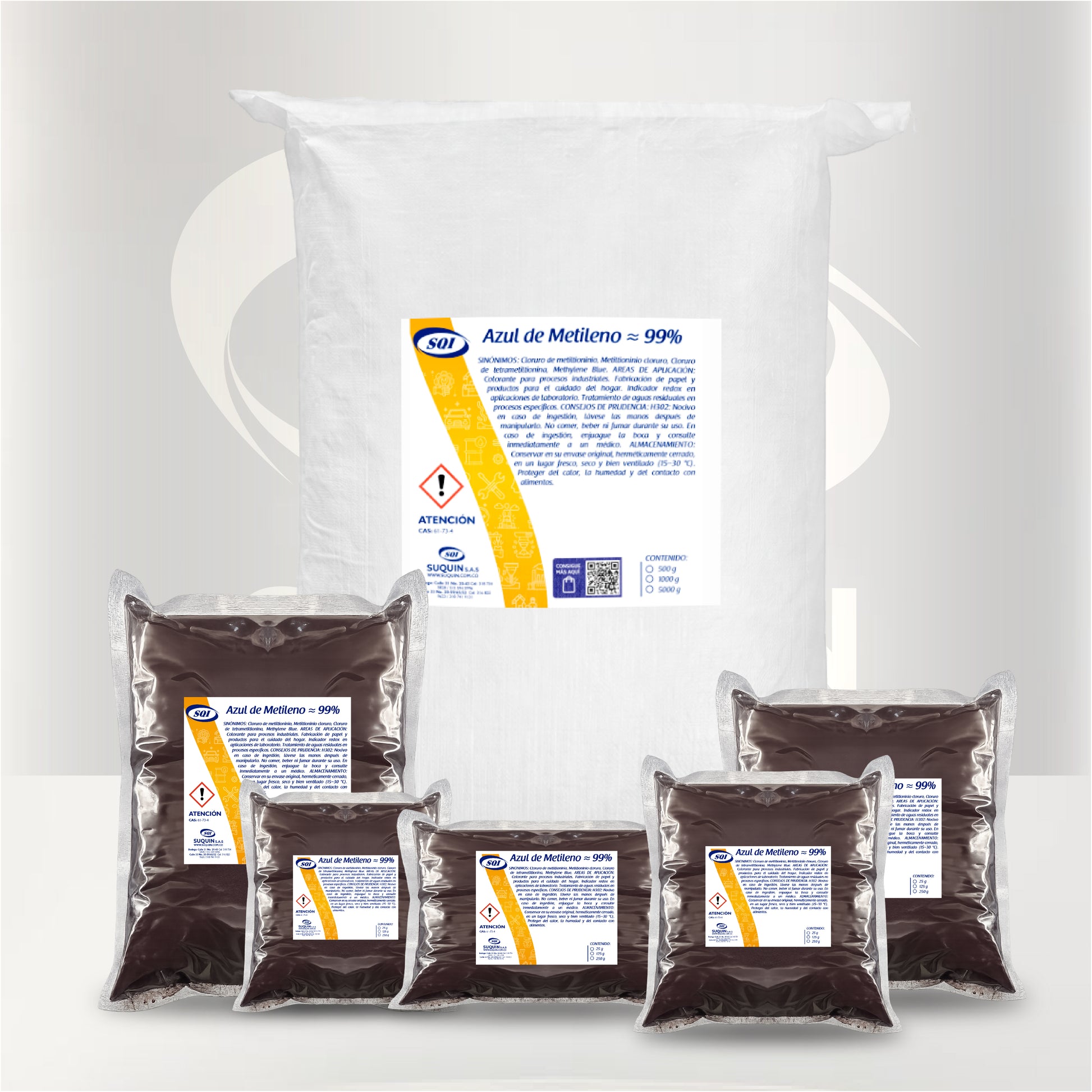  Se emplea como marcador, bactericida, antiséptico y antioxidante en diversas formulaciones. En cosmética, puede utilizarse para productos capilares y cuidado de la piel; en laboratorios y acuicultura, es utilizado como indicador y tratamiento auxiliar por su acción antimicrobiana.