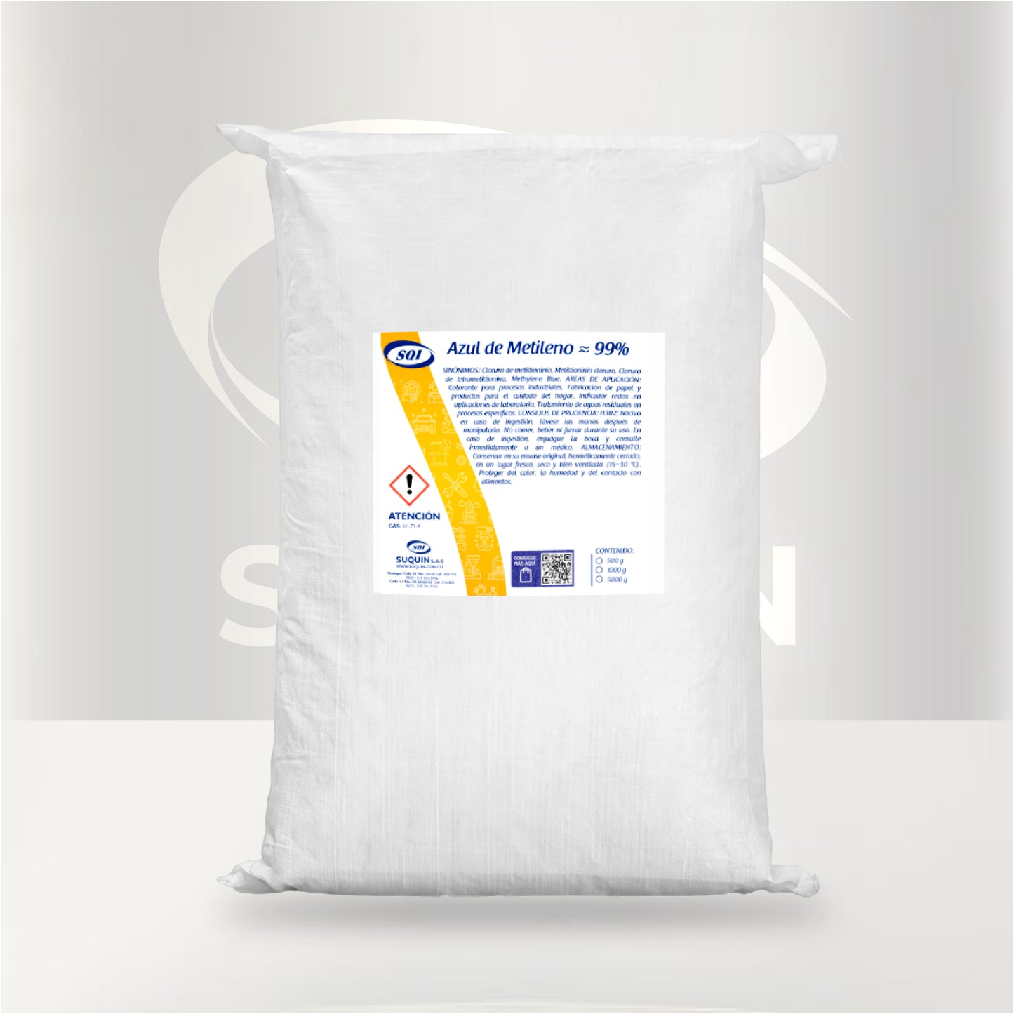 Se emplea como marcador, bactericida, antiséptico y antioxidante en diversas formulaciones. En cosmética, puede utilizarse para productos capilares y cuidado de la piel; en laboratorios y acuicultura, es utilizado como indicador y tratamiento auxiliar por su acción antimicrobiana. 