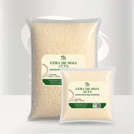 Conocida en el mundo artesanal como "cera de molde", esta cera 100% vegetal de calidad importada es la base perfecta para crear figuras decorativas y pilares con acabados profesionales.