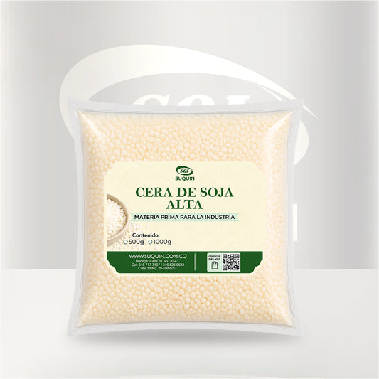 Conocida en el mundo artesanal como "cera de molde", esta cera 100% vegetal de calidad importada es la base perfecta para crear figuras decorativas y pilares con acabados profesionales.