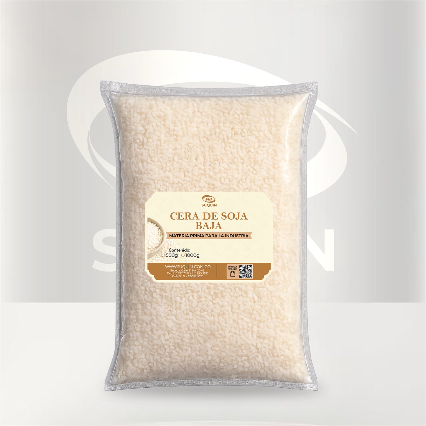 Es ideal para elaborar velas en contenedores, velas de masaje (ya que no quema la piel) y cosmética natural, ya que retiene excelentemente las fragancias.