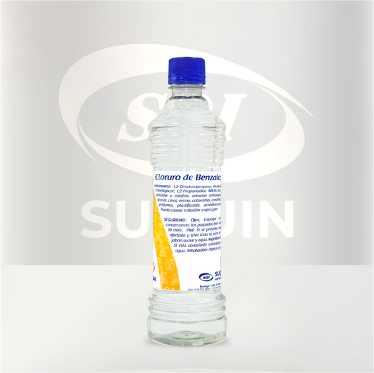 Cloruro de Benzalconio 50% (Amonio Cuaternario), desinfectante de amplio espectro para aplicaciones industriales, de limpieza y tratamiento de agua.