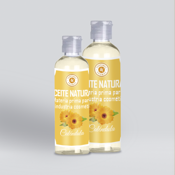 Extracto de Caléndula Calendula officinalis para formulaciones cosméticas, cuidado de la piel, cremas, geles y sérums.