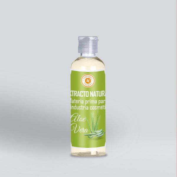 Extracto glicólico de Aloe Vera para formulaciones cosméticas, cremas, sérums, geles y cuidado de la piel y el cabello.