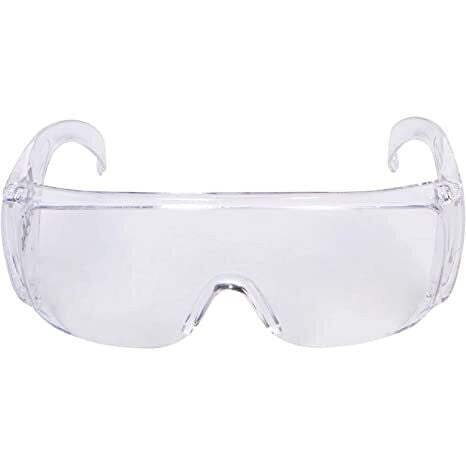 Gafas protectoras tipo económico para protección ocular en laboratorio, industria, limpieza y mantenimiento.
