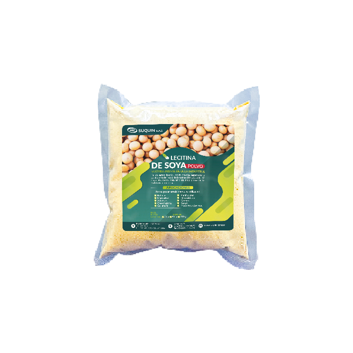 Lecitina de soya en polvo CAS 8002-43-5 emulsionante natural para alimentos, suplementos y formulaciones industriales.
