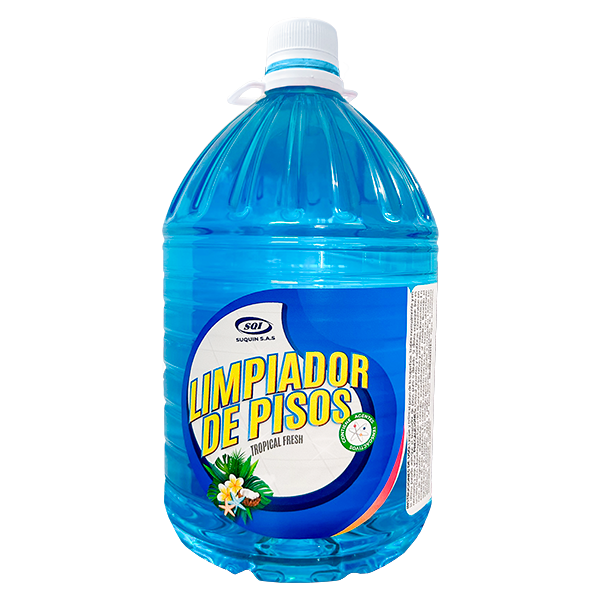 Limpiador de pisos para limpieza y mantenimiento de superficies lavables en hogares, oficinas y comercios.
