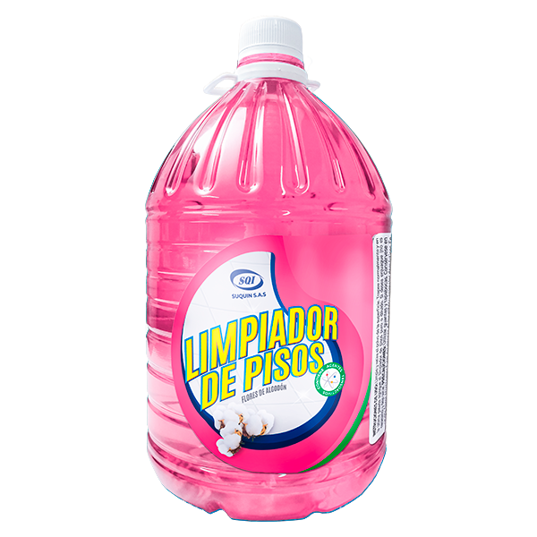 Limpiador de pisos para limpieza y mantenimiento de superficies lavables en hogares, oficinas y comercios.
