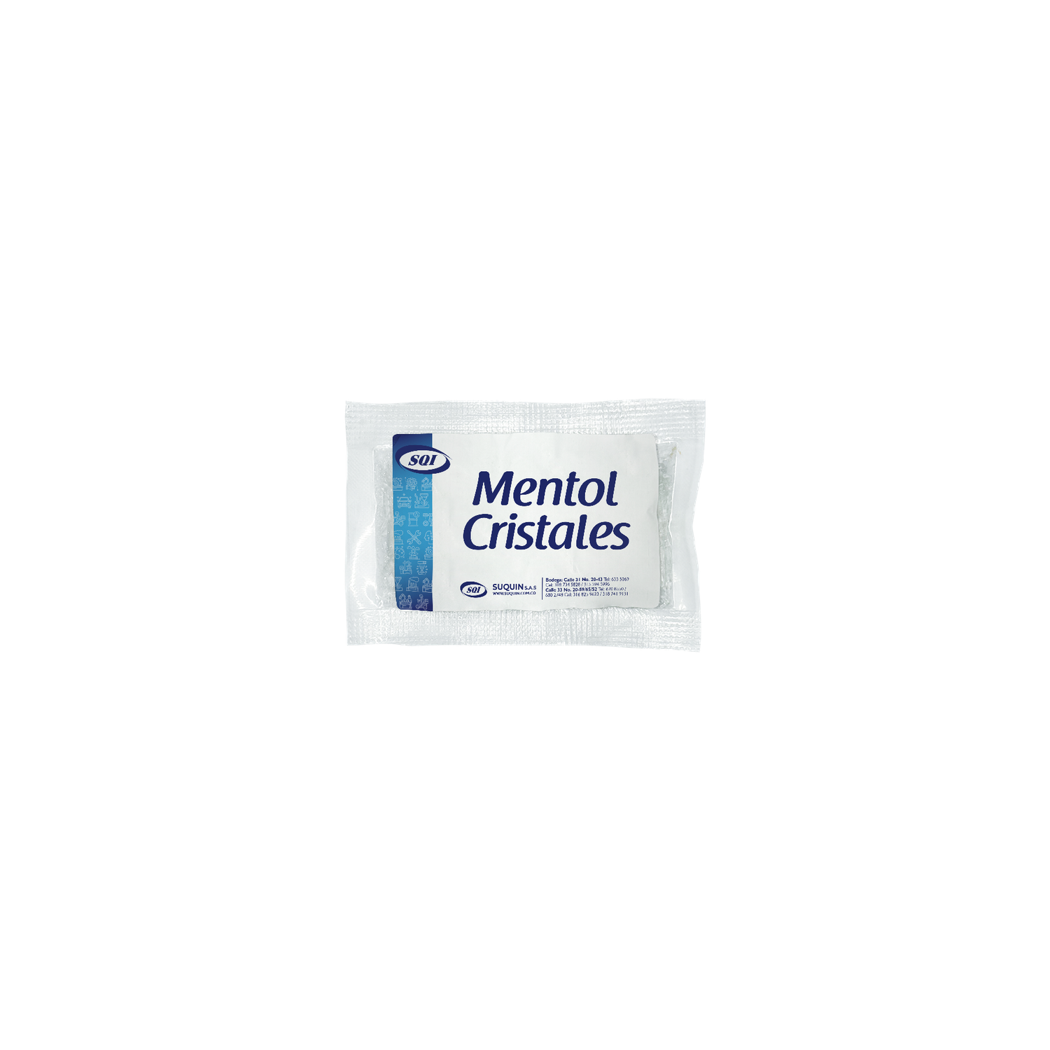 Mentol cristal 99% CAS 2216-51-5 materia prima para cosméticos, productos farmacéuticos y alimenticios.
