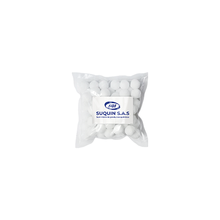 Naftalina o naftaleno CAS 91-20-3 para control de polillas, fabricación de productos químicos y aplicaciones industriales.
