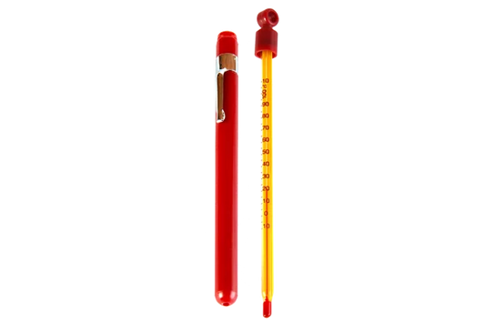 Termómetro de uso general tipo bolsillo Ref. 4812 para la medición de temperatura en laboratorios, alimentos y procesos industriales.
