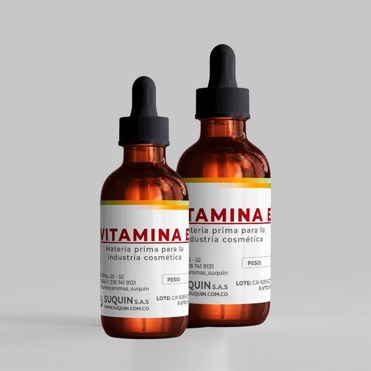 Vitamina E (Tocoferol), antioxidante de alta calidad para formulaciones cosméticas, farmacéuticas y alimentarias.