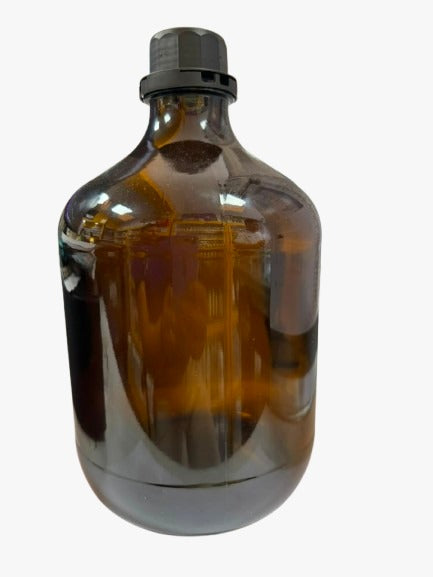 ENVASE AMBAR VIDRIO GALON