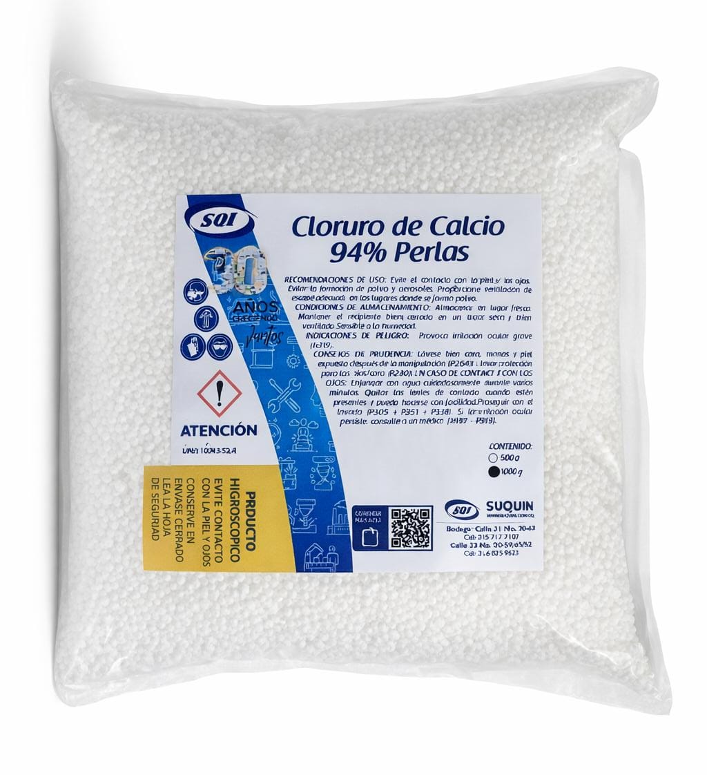 Cloruro de Calcio Perlas 95%