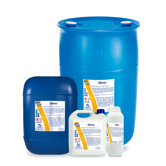 El xileno es un solvente aromático versátil y de alta pureza, ampliamente utilizado en industrias como la pintura, adhesivos, tintas, limpieza industrial, fabricación de resinas, cauchos y productos químicos.