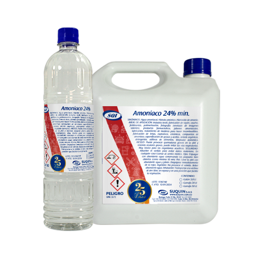 amoniaco agua amoniacal quimico suquin