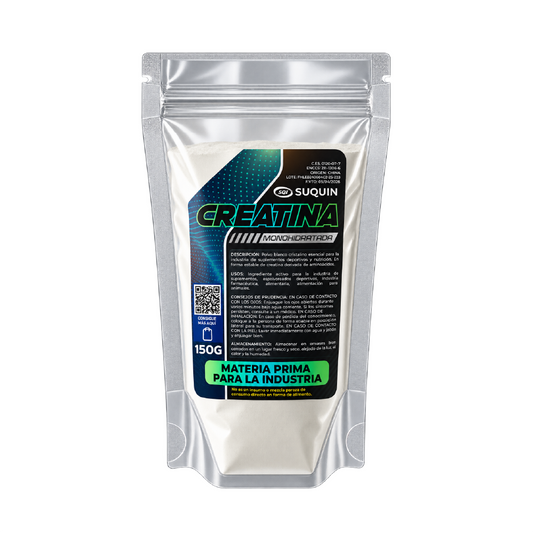 Suplemento alimenticio especialmente deportivos, industria farmacéutica, alimenticia,
alimentación para animales. Los suplementos a base de monohidrato de creatina, además de incrementar la fuerza y la potencia, favorecen el desarrollo muscular. Esto se consigue gracias a que la creatina aumenta el volumen celular gracias a una mayor retención de agua intracelular, contribuyendo a mantener la hidratación y favoreciendo la síntesis de proteínas.