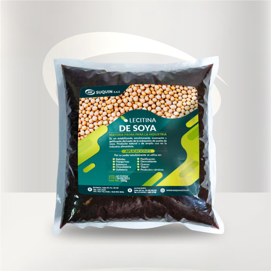Lecitina de soya líquida CAS 8002-43-5 emulsionante natural para alimentos, chocolates, panificación y formulaciones industriales.
