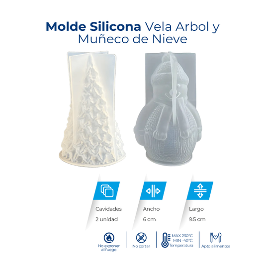 molde-silicona-vela-muñeco-nieve-arbol-navideño-suquin-bucaramanga-medellin-bogota
